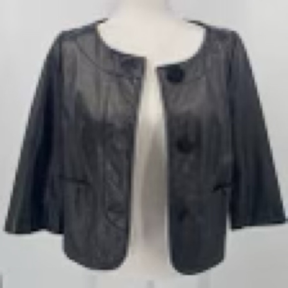 Semantiks leather Jacket, ( REAL) size medium